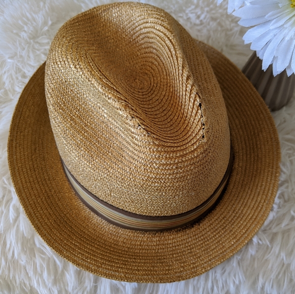 Vintage Other - Vintage Berkeley Hat Co Men's Hat w/Striped Band